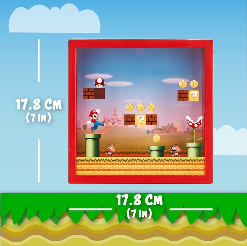 Paladone Super Mario Bros. Box Coin Bank, 18cm (7"") - Image 3